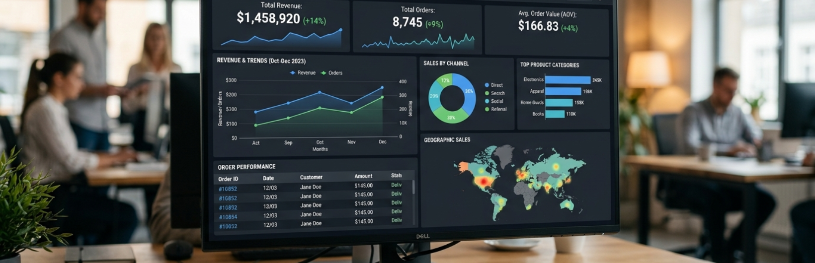Business Intelligence para E-commerce: Troque as Planilhas e Tenha Total Controle